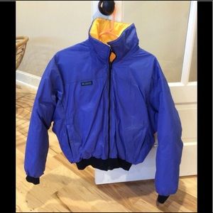 Columbia men’s ski puffer jacket small down